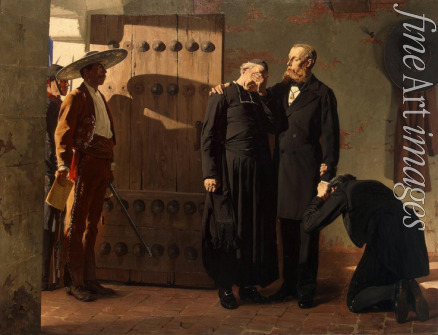 Laurens Jean-Paul - Emperor Maximilian of Mexico before the Execution