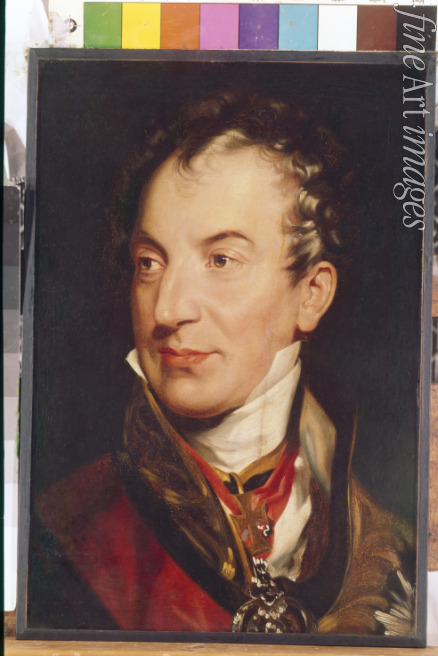 Lawrence Sir Thomas - Porträt von Klemens Wenzel Fürst von Metternich (1773-1859)