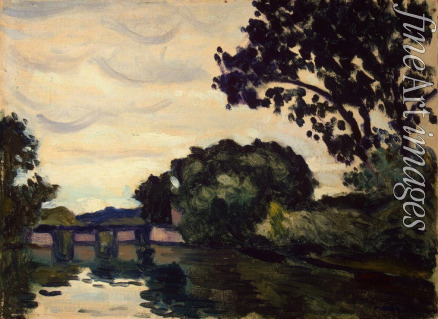 Marquet Pierre-Albert - Landschaft mit einer Brücke