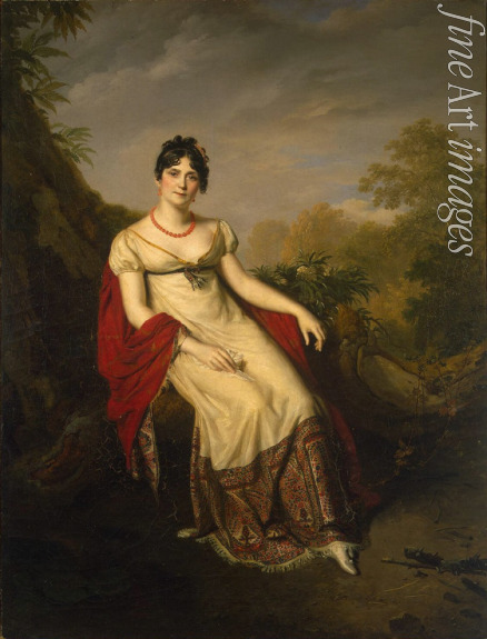 Massot Firmin - Portrait of Joséphine de Beauharnais, the first wife of Napoléon Bonaparte (1763-1814)