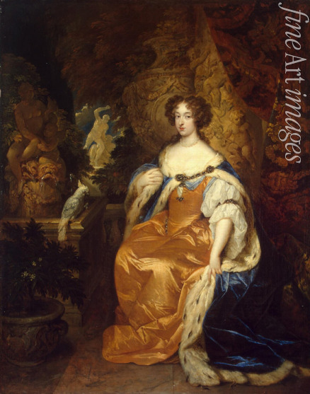Netscher Caspar - Portrait der Königin Maria II. von England (1662-1694)