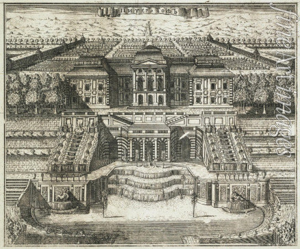 Rostowzew Alexei Iwanowitsch - Der Große Palast in Peterhof