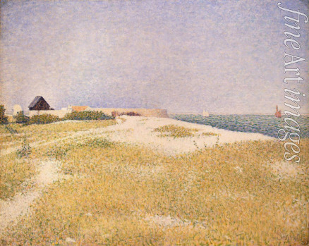 Seurat Georges Pierre - View of Fort Samson