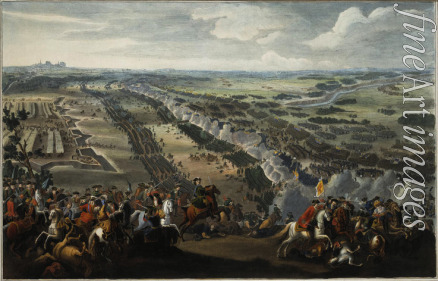 Martin Pierre-Denis II - The Battle of Poltava on 27 June 1709