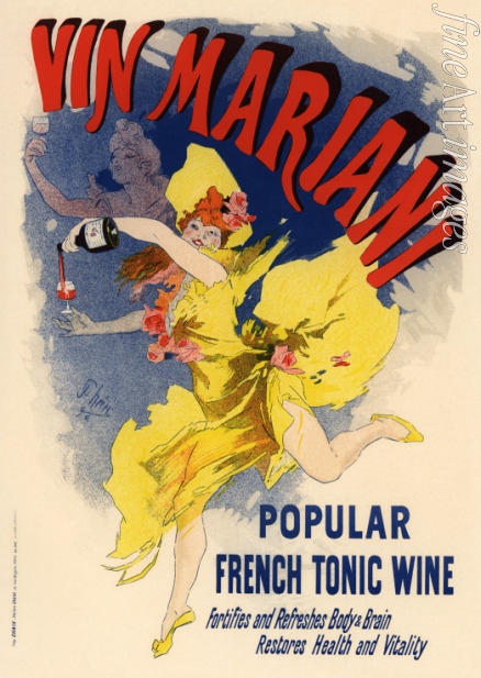 Chéret Jules - Werbeplakat für den Wein Mariani