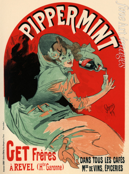 Chéret Jules - Pippermint (Advertising Poster)