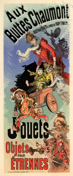 Chéret Jules - Aux Buttes Chaumont (Poster)
