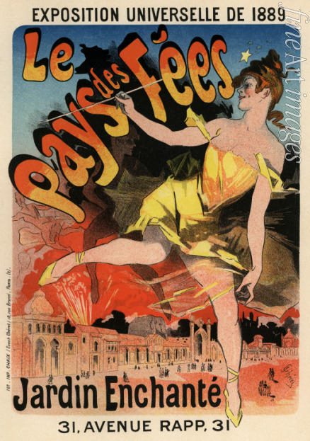 Chéret Jules - Le Pays des Fees (Poster)