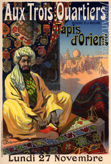 Péan René Louis - Trois Quartiers - Tapis d'Orient (Poster)