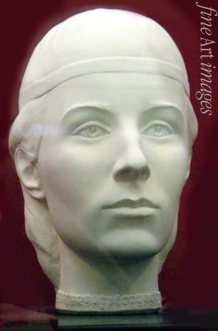 Nikitin Sergey Alexeyevich - Elena Glinskaya, Mother of Tsar Ivan the Terrible (Forensic facial reconstruction)