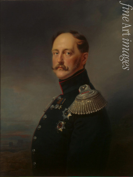 Krüger Franz - Portrait of Emperor Nicholas I  (1796-1855)