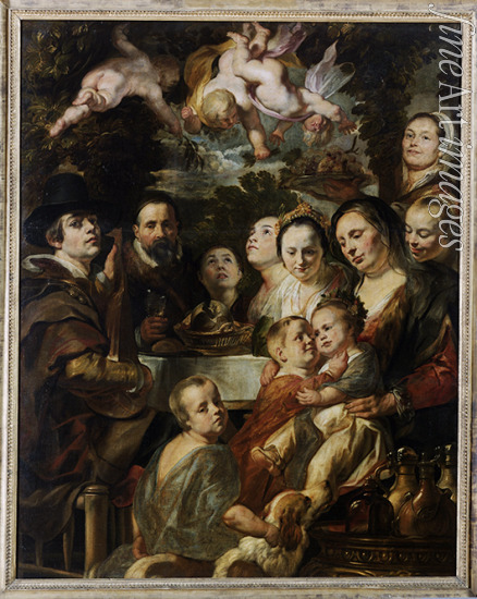 Jordaens Jacob - Self-Portrait with Parents, Brothers and Sisters