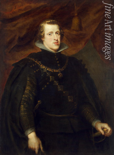 Rubens Pieter Paul - Portrait of King Philip IV of Spain, of the Spanish Netherlands and King of Portugal
