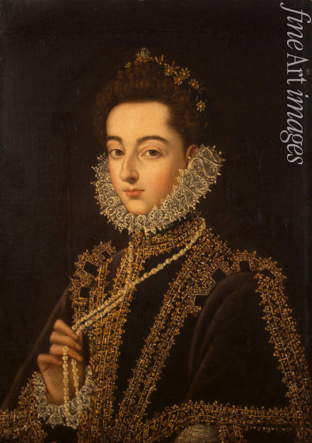 Sánchez Coello Alonso - Portrait of the Infanta Catherine Michelle of Spain (1567-1597)