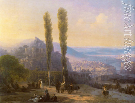 Aivazovsky Ivan Konstantinovich - View of Tiflis