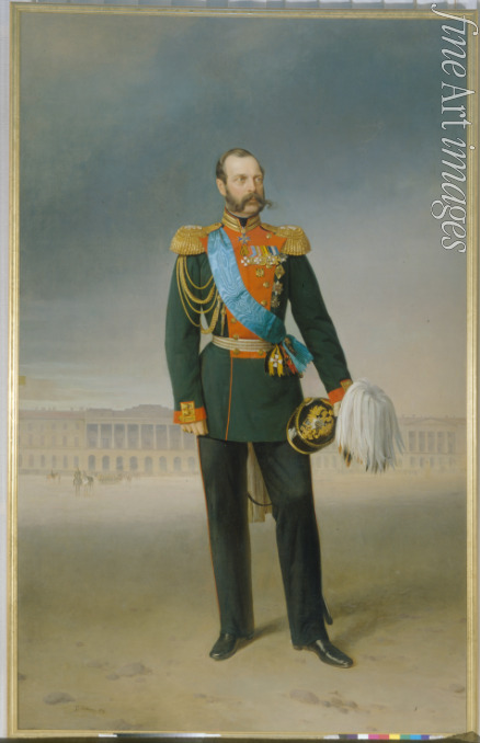 Bottmann Jegor (Gregor) - Porträt von Kaiser Alexander II. (1818-1881)