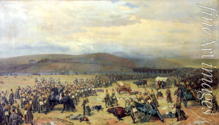 Dmitriev-Orenburgsky Nikolai Dmitrievich - The last Battle of Pleven on November 28, 1877