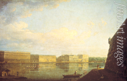 Alexeyev Fyodor Yakovlevich - Palace Embankment as Seen from the Peter and Paul Fortress