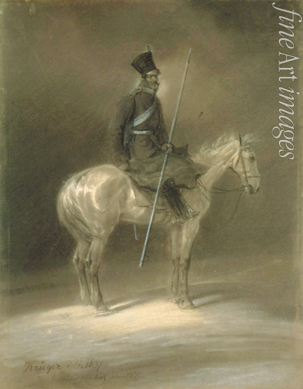 Krüger Franz - Cossack on horseback