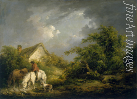 Morland George - Before a Thunderstorm