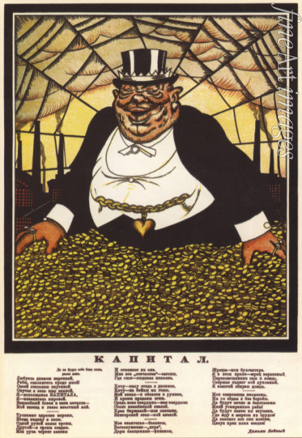 Deni (Denissow) Viktor Nikolaewitsch - Das Kapital (Plakat)