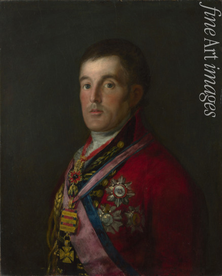 Goya Francisco de - Portrait of Field Marshal Arthur Wellesley, 1st Duke of Wellington