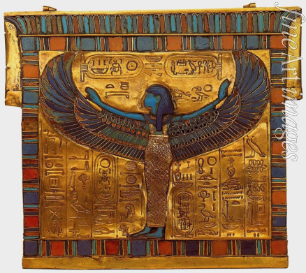Altägyptische Kunst - Pektorale mit der Himmelsgöttin Nut