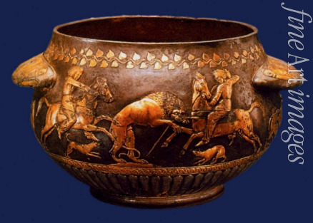 Scythian Art - Jug with hunting scene