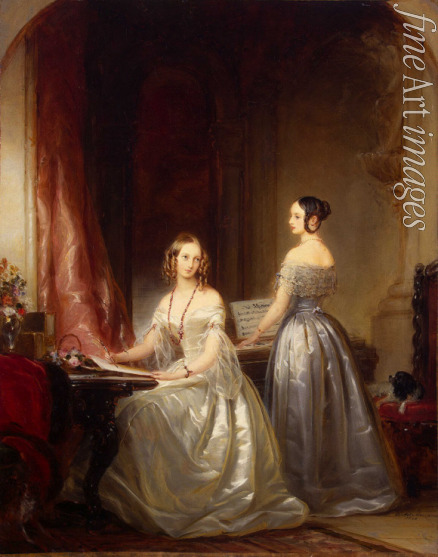 Robertson Christina - Grand Duchesses Alexandra Nikolaevna of Russia (1825-1844) and Olga Nikolaevna of Russia (1822-1892)