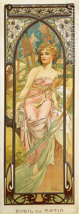 Mucha Alfons Marie - Morning (From the series 
