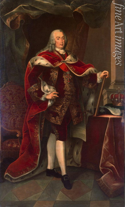 Amaral Miguel António do - Porträt von König Josef I. von Portugal