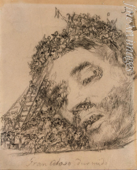 Goya Francisco de - Koloss schlafend