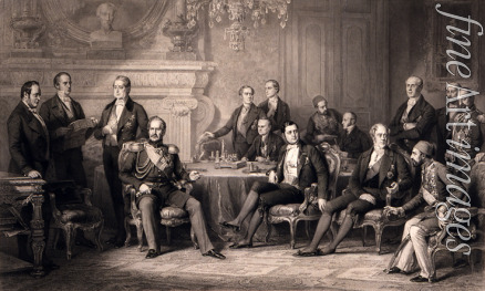 French master - The Congress of Paris in 1856
