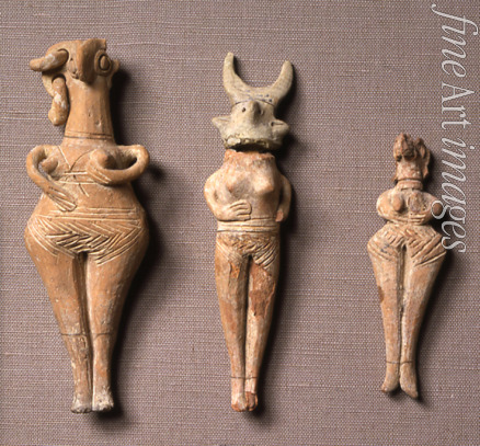 Urzeitliche Kulturen Russlands - Anthropomorphe Figuren der Tripolje-Kultur