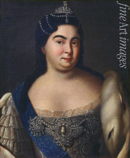 Buchholz Heinrich - Porträt der Kaiserin Katharina I. (1684-1727)