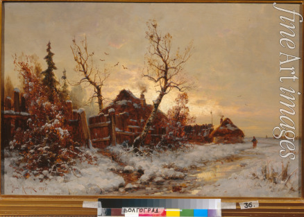 Klever Juli Julievich (Julius) von the Elder - Winter landscape