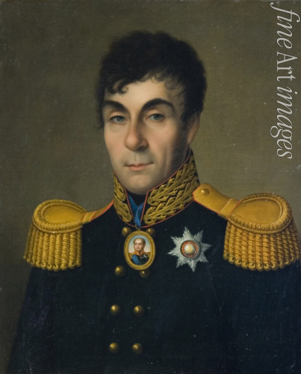 Anonymous - Portrait of Count Alexey Andreyevich Arakcheyev (1769-1834)