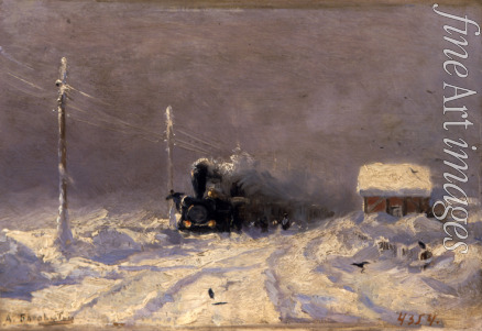 Bogolyubov Alexei Petrovich - Winter. Snow drift
