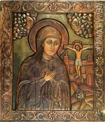 Russian icon - The Most Holy Miraculous Akhtyrskaya Icon