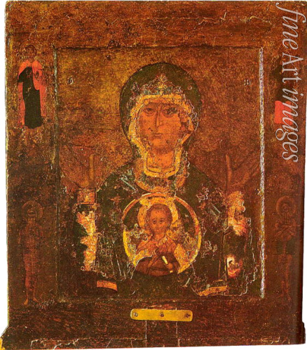 Byzantinische Ikone - Gottesmutter des Zeichens