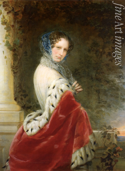Robertson Christina - Porträt der Kaiserin Alexandra Fjodorowna (Charlotte von Preußen), Frau des Kaisers Nikolaus I. (1798-1860)