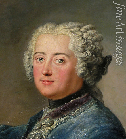 Pesne Antoine - Frederick the Great as Crown Prince (Detail)