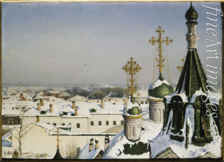 Swetoslawski Sergei Iwanowitsch - Blick aus dem Fenster der Moskauer Hochschule für Malerei, Bildhauerei und Architektur