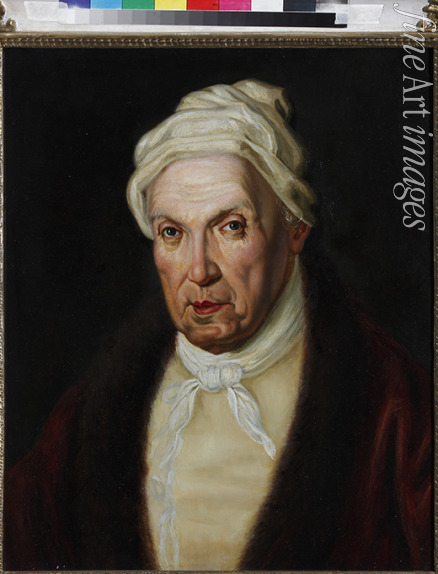 Wassiljewski Alexander Alexejewitsch - Porträt von Dichter Gawriil Romanowitsch Derschawin (1743-1816)