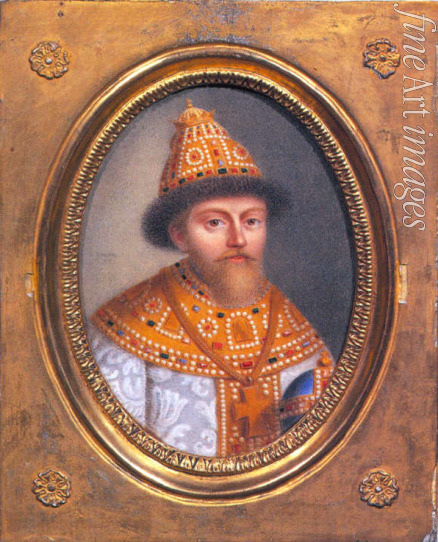 Benner Jean-Henri - Porträt des Zaren Michail Fjodorowitsch (1596-1645)