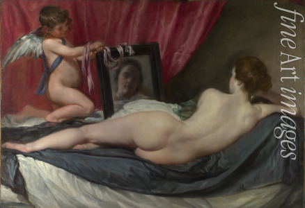 Velàzquez Diego - Venus vor dem Spiegel (Die Venus von Rokeby)