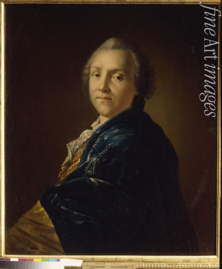 Losenko Anton Pavlovich - Portrait of the poet Alexander Sumarokov (1717-1777)