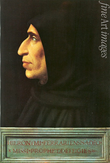 Frà Bartolomeo (Baccio della Porta) - Bildnis des Girolamo Savonarola