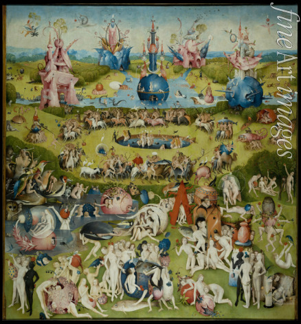 Bosch Hieronymus - Der Garten der Lüste (Mitteltafel)