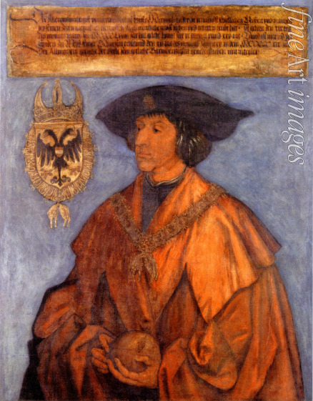 Dürer Albrecht - Portrait of Emperor Maximilian I (1459-1519)